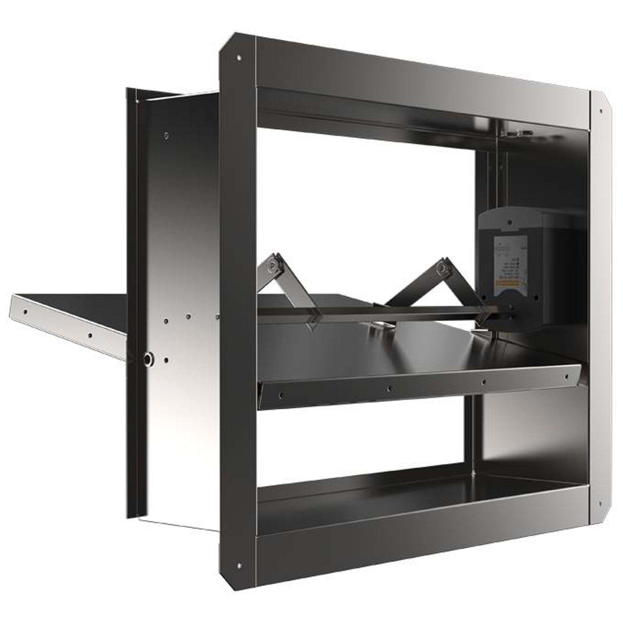 Клапан противопожарный SHUFT SHFDO-60-O-1500_300-EM24-0-0-0-0, 1500×300 мм, EI 60