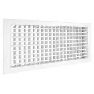 Настенная двурядная решётка ZILON 2 WA 800*200