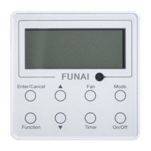 Проводной пульт управления FUNAI RWG-04 для сплит-систем DAIJIN, сплит-систем с функцией теплового насоса ONSEN и внутренних блоков настенного типа DAIJIN мульти сплит-систем KIRIGAMI