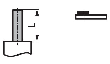 CM24-F-L — Длина шпинделя