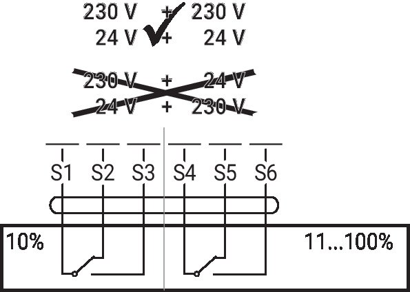 EF24A-S2 — Вспомогательный переключатель